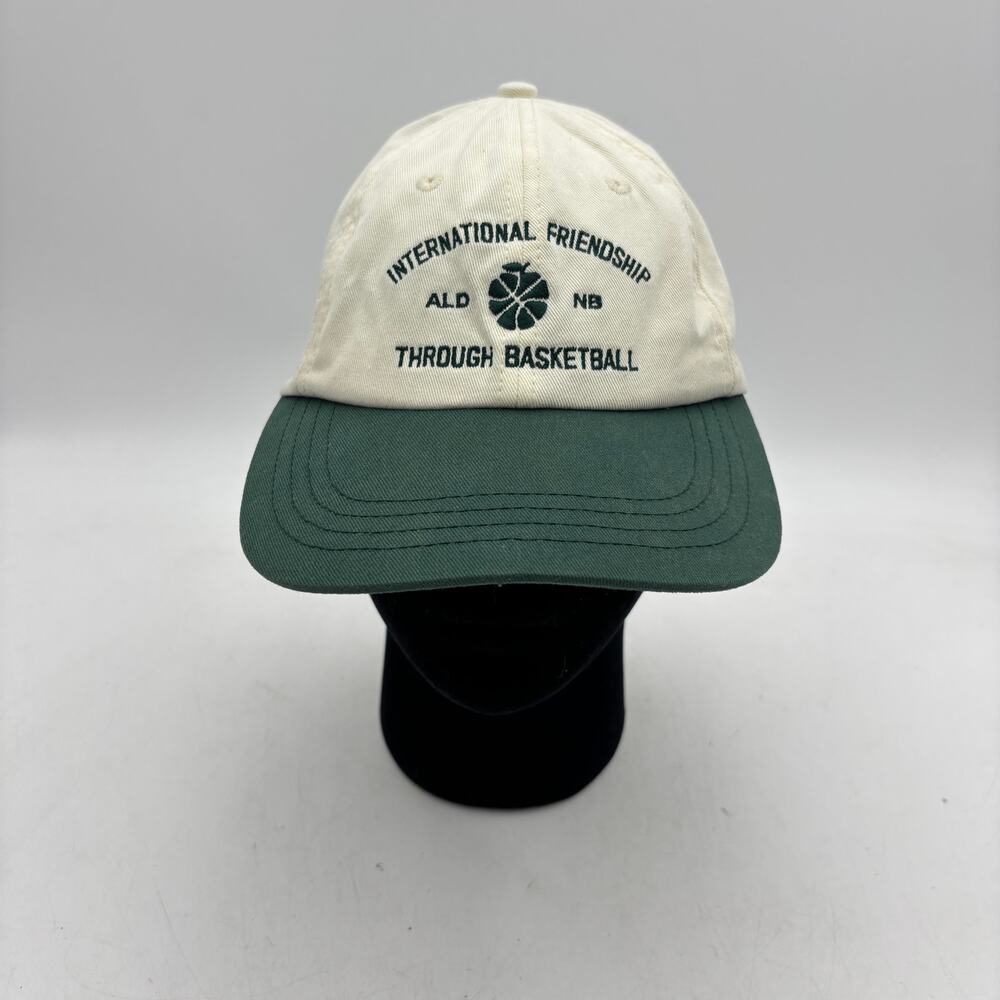 Aimé Leon Dore x New Balance Dad Cap Hat Off-White Green Streetwear OSFA